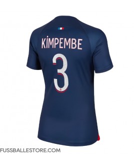Günstige Paris Saint-Germain Presnel Kimpembe #3 Heimtrikot Damen 2023-24 Kurzarm